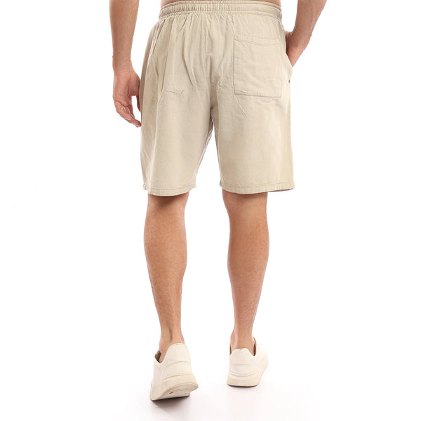 Relaxed_Fit_Slip_On_Linen_Shorts_-_Beige
