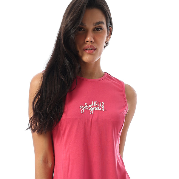 Sleeveless_Printed_Comfy_Sleepshirt_-_Fuchsia
