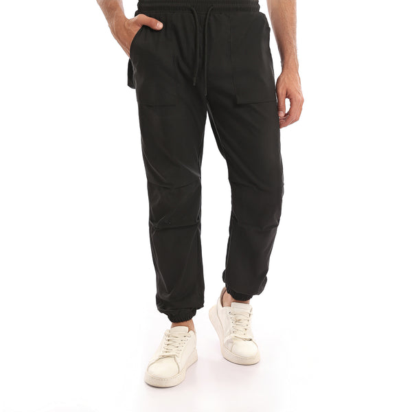 Comfy_Solid_Cotton_Pants_with_Hem_-_Black