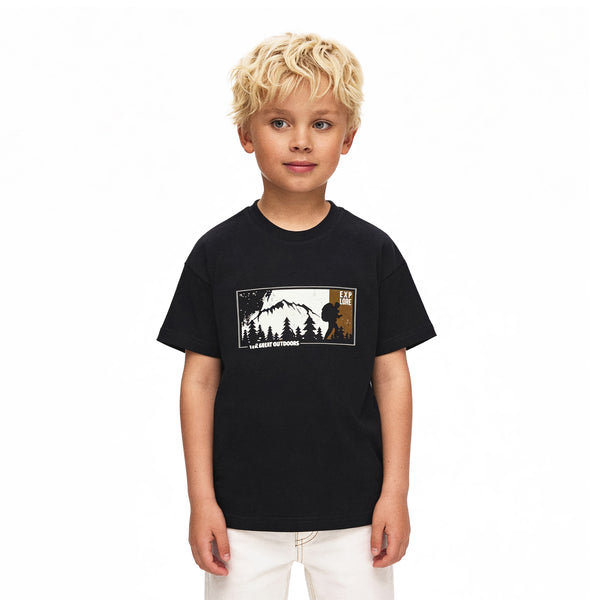 Boys_Round_Neck_Casual_Tee_-_Navy_Blue