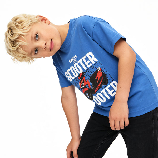Boys_Printed_"Scooter"_Short_Sleeves_Tee_-_Blue