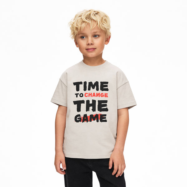 Boys_Round_Neck_Casual_Tee_-_Light_Beige