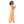 Peasant_Sleeves_Elegant_Long_Dress_-_Pastel_Orange