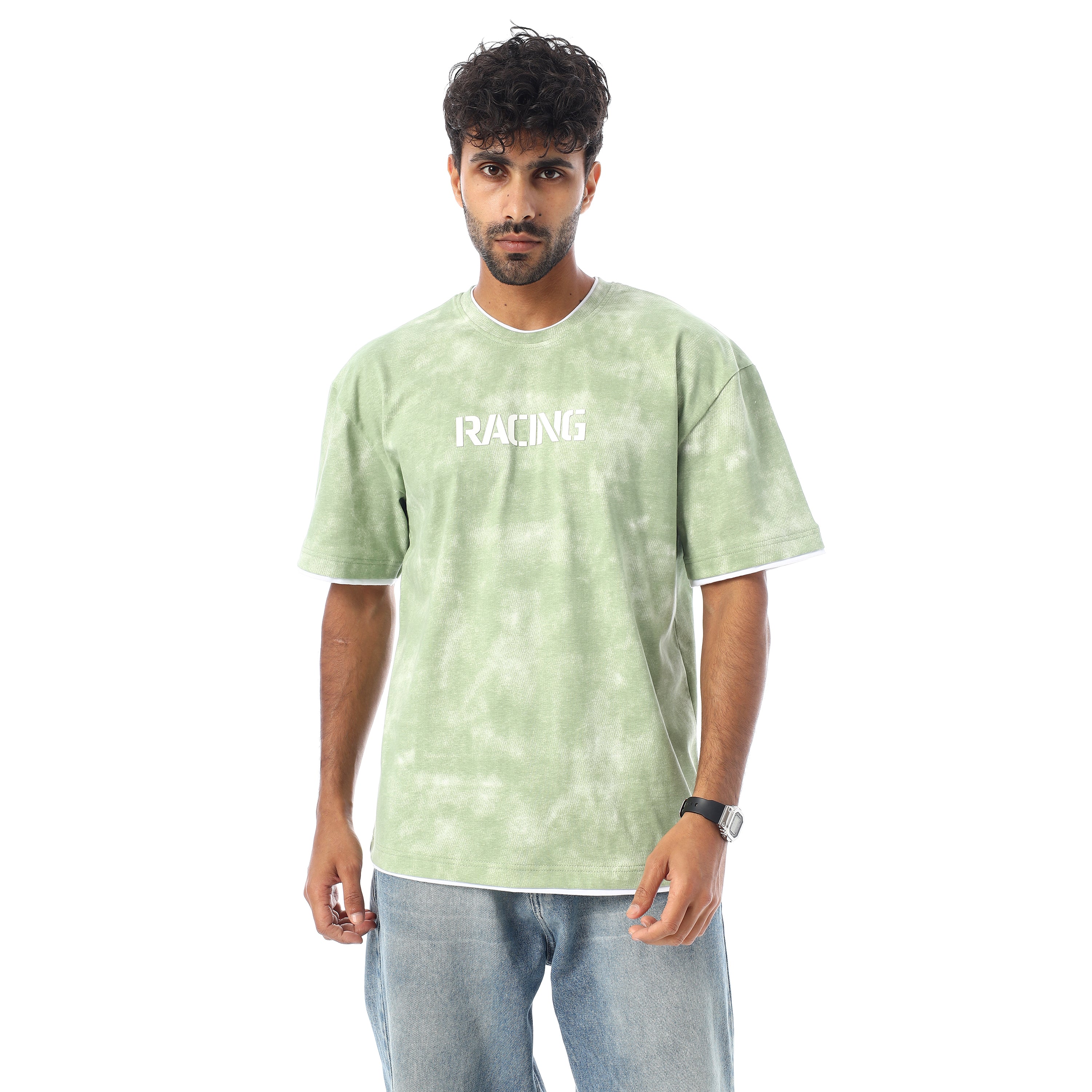 Washed_Printed_Slip_On_Oversized_T-Shirt_-_Pistachio