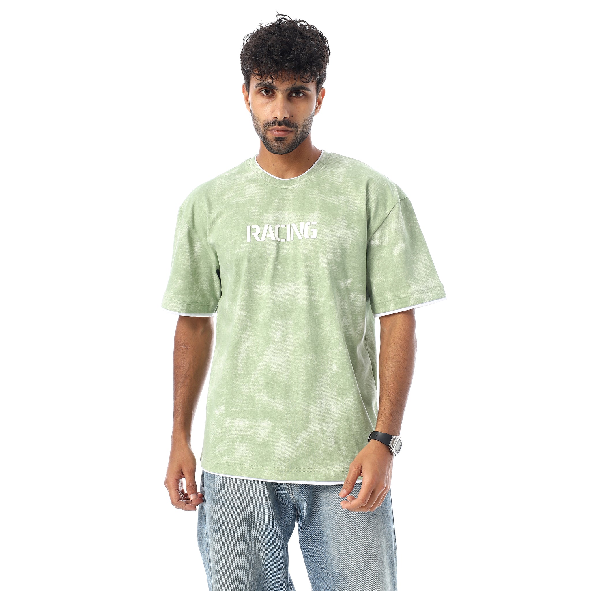 Washed_Printed_Slip_On_Oversized_T-Shirt_-_Pistachio