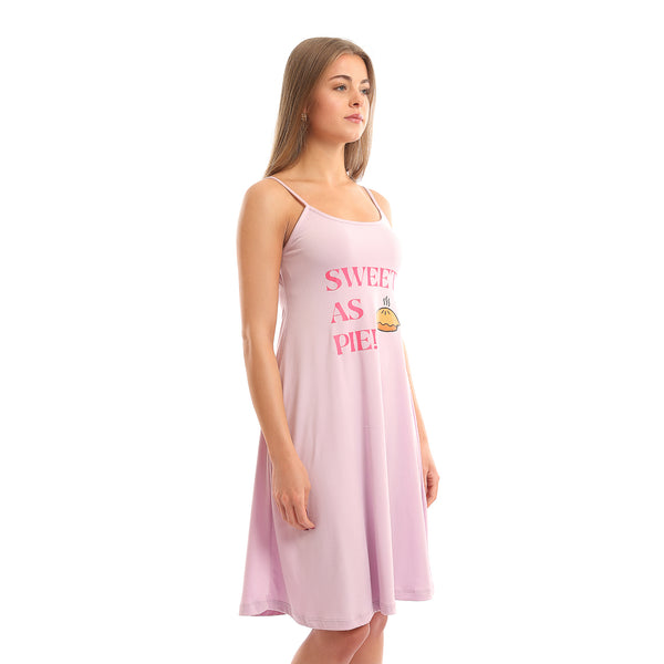 "Sweet_As_Pie"_Spaghetti_Sleeves_Nightshirt_-_Pastel_Purple