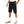 Elastic Waist With Drawstring Gabardine Cargo Shorts - Black