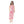 Square Neckline Side Accent Sleeveless Dress - White & Fuchsia