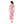 Square Neckline Side Accent Sleeveless Dress - White & Fuchsia