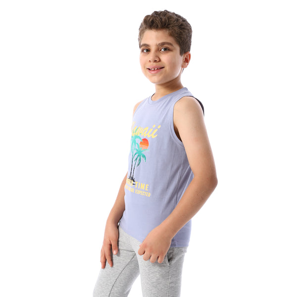 Summer_Vibes_Printed_Boys'_Tank_Top_-_Lavender