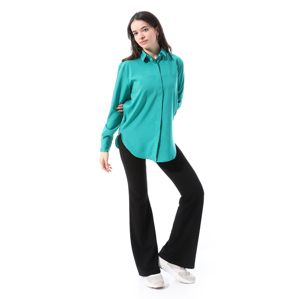 Full_Sleeves_Buttoned_Casual_Shirt_-_Turquoise