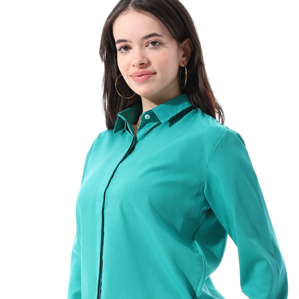 Full_Sleeves_Buttoned_Casual_Shirt_-_Turquoise