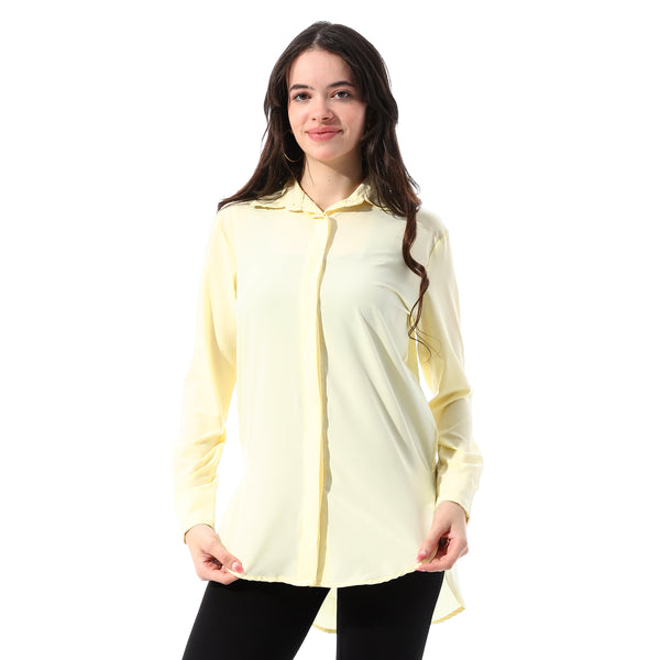 Full_Sleeves_Buttoned_Casual_Shirt_-_Light_Yellow