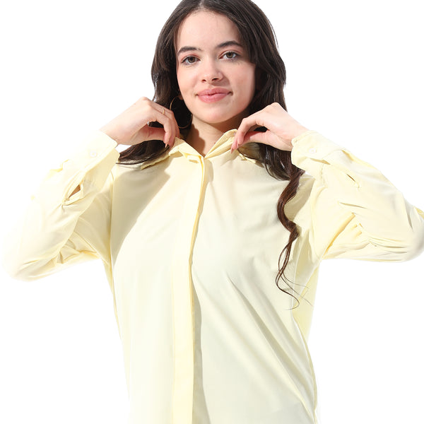 Full_Sleeves_Buttoned_Casual_Shirt_-_Light_Yellow