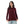 Turn Down Collar Long Sleeaves Pique Polo Shirt - Maroon