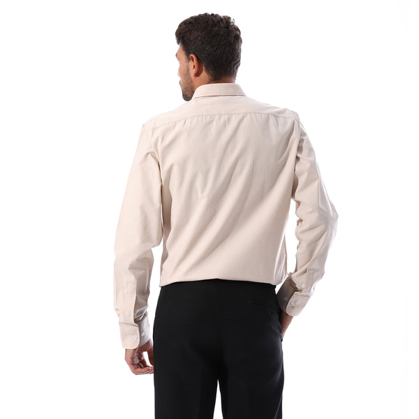 Classic_Plain_Long_Sleeves_Shirt_-_Beige