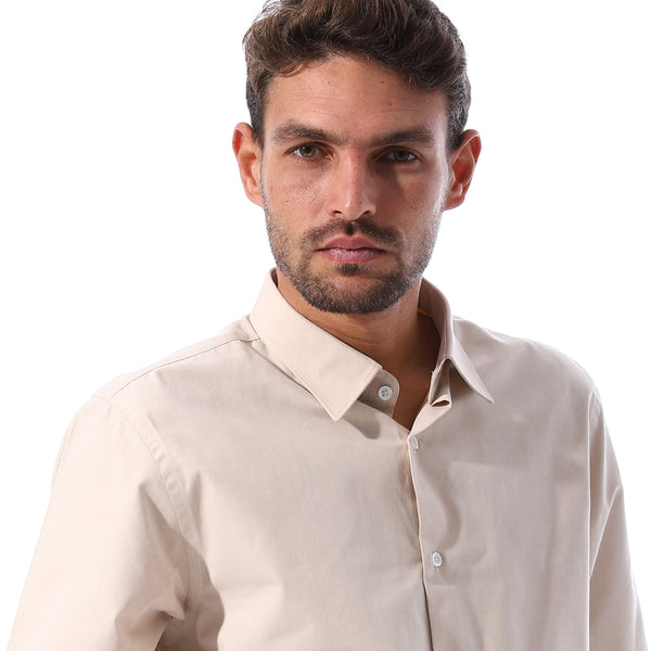Classic_Plain_Long_Sleeves_Shirt_-_Beige