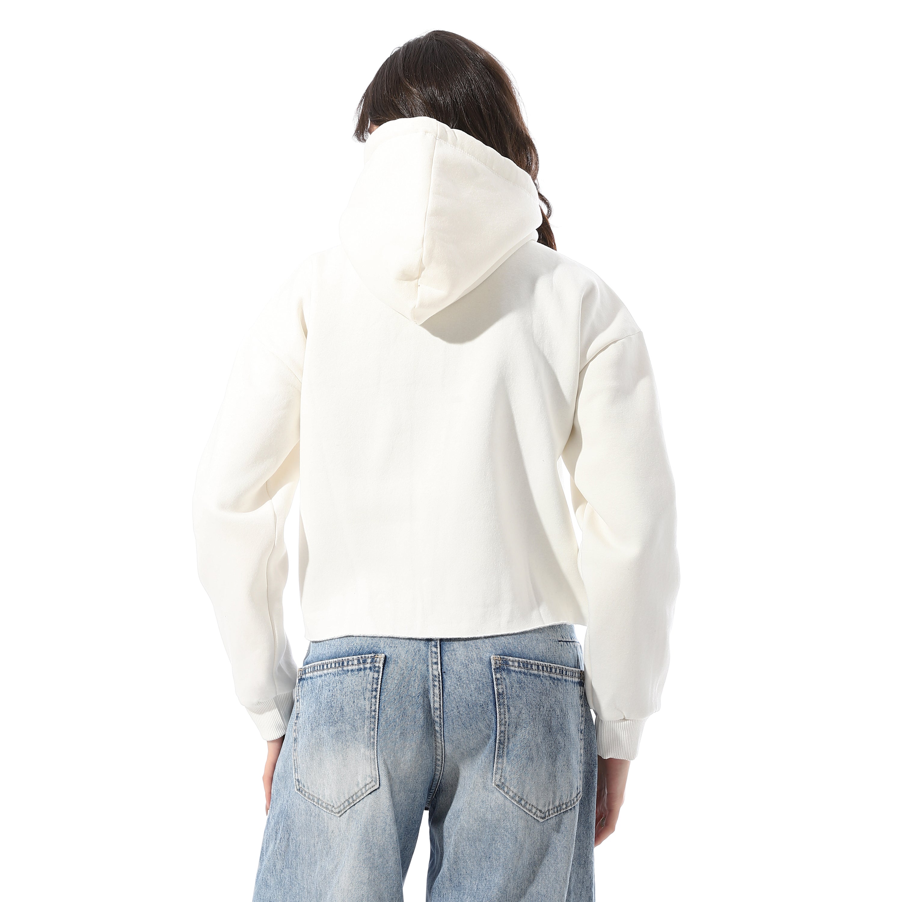 Cropped_Hoodie_With_Side_Chest_Print_-_White
