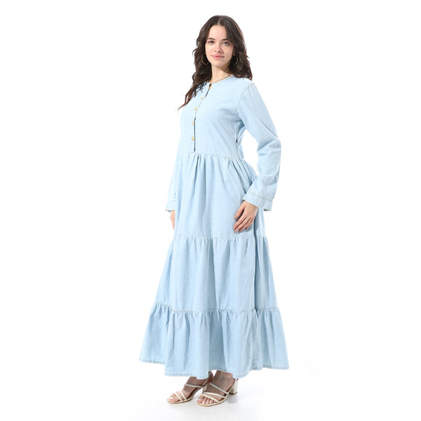 Stitched_Loose_Fit_Long_Sleeves_Dress_-_Light_Blue