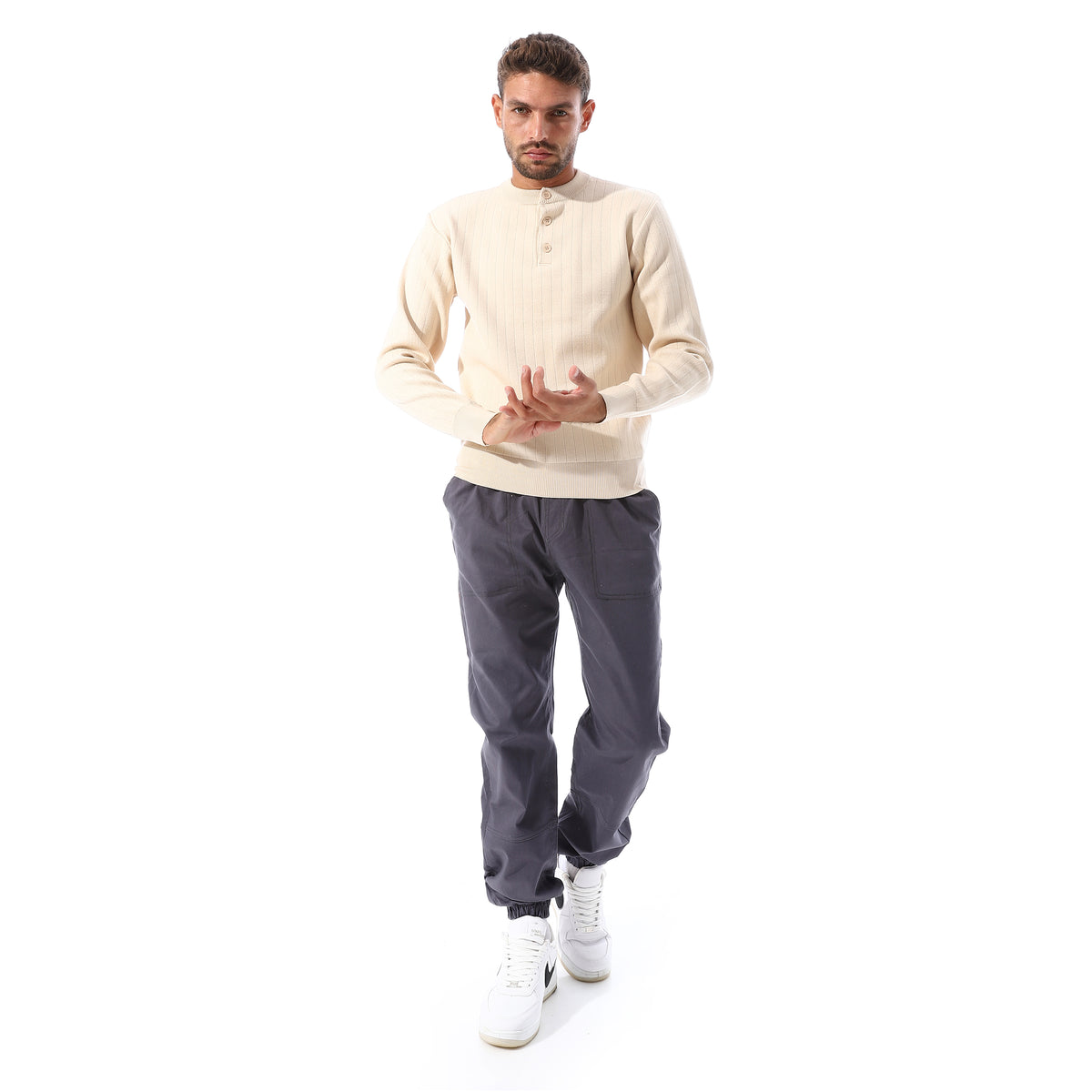 Vertical_Ribbed_Buttoned_Henely_Pullover_-_Beige