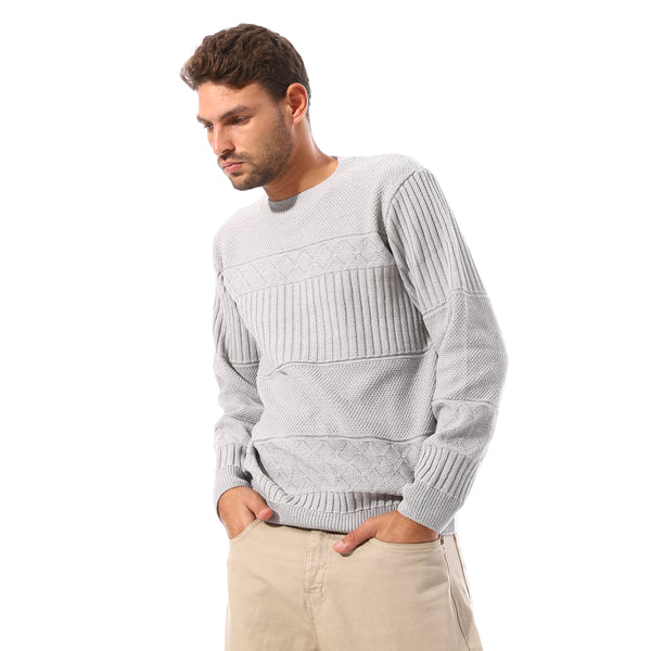 Classic_Slip_On_Men's_Pullover_-_Grey