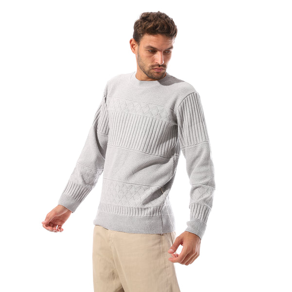 Classic_Slip_On_Men's_Pullover_-_Grey