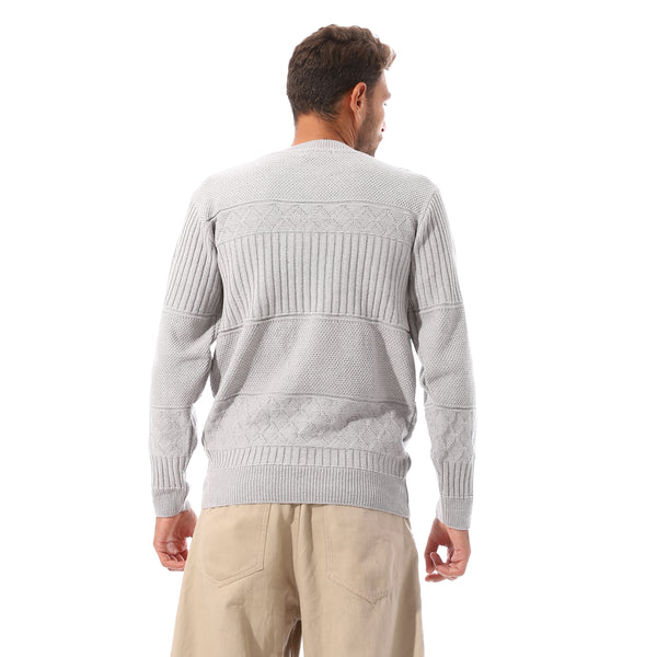 Classic_Slip_On_Men's_Pullover_-_Grey