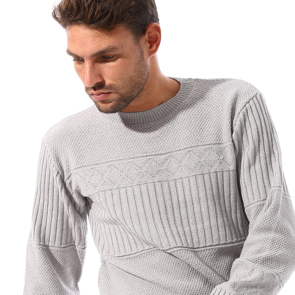 Classic_Slip_On_Men's_Pullover_-_Grey