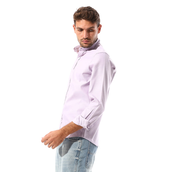 Solid_Cotton_Buttoned_Classic_Shirt_-_Lavender