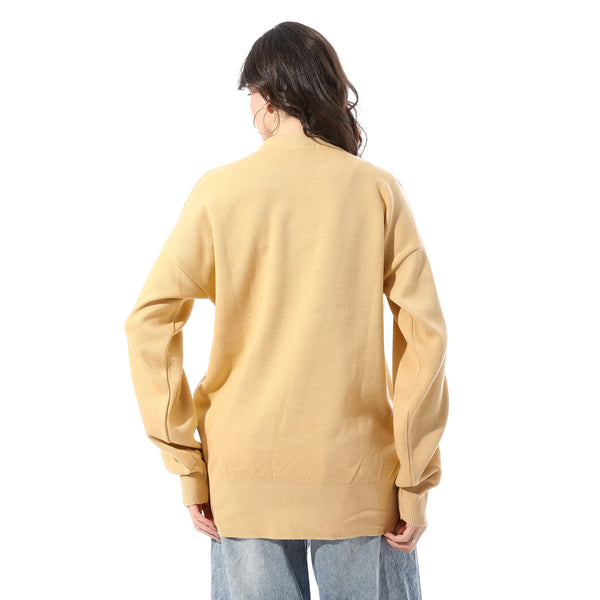 Basic_Round_Neck_Slip_On_Pullover_-_Yellow