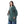 Wide_Kimono-Style_Sleeves_Mid-Length_Cardigan_-_Green_&_Black