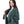 Wide_Kimono-Style_Sleeves_Mid-Length_Cardigan_-_Green_&_Black