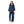 Plush_Buttoned_Comfy_Pajama_Set_-_Navy_Blue