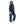 Plush_Buttoned_Comfy_Pajama_Set_-_Navy_Blue
