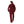 Plush_Buttoned_Comfy_Pajama_Set_-_Burgundy