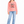 Round Neck Girls Cotton T-Shirt With Front Print – Orange