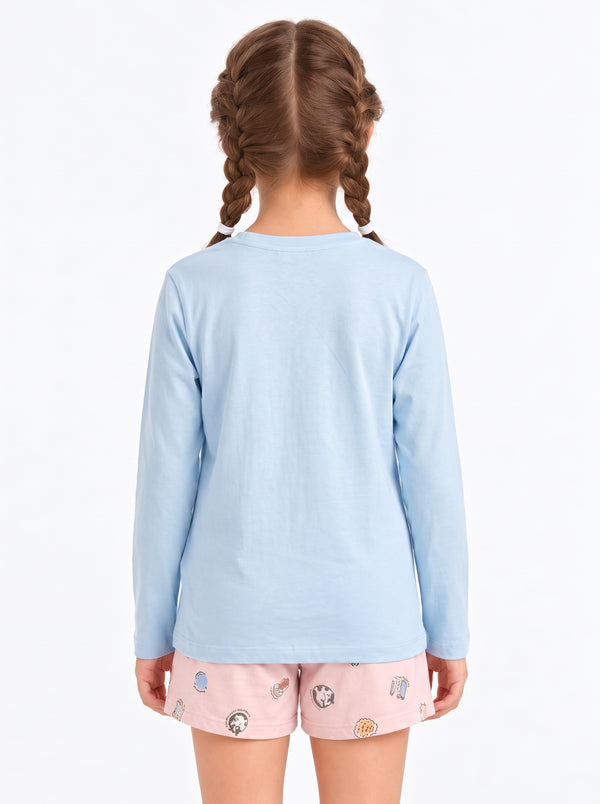 Front_Printed_Slip_On_Girls_T-Shirt_-_Baby_Blue