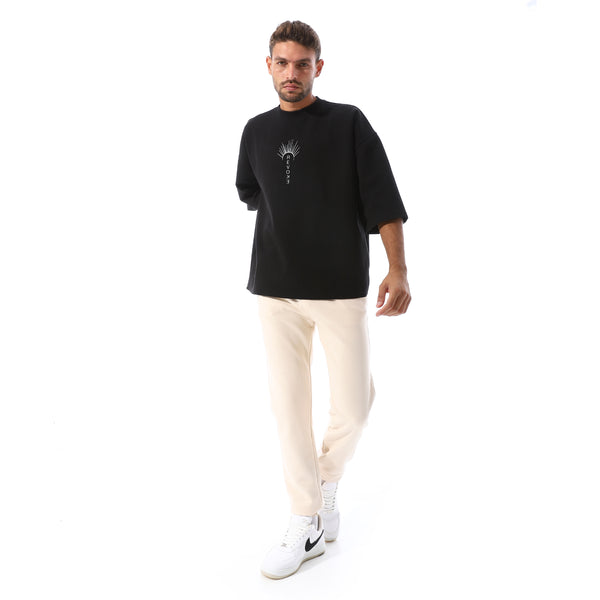 Elastic_Waist_Cotton_Comfy_Sweatpants_-_Beige