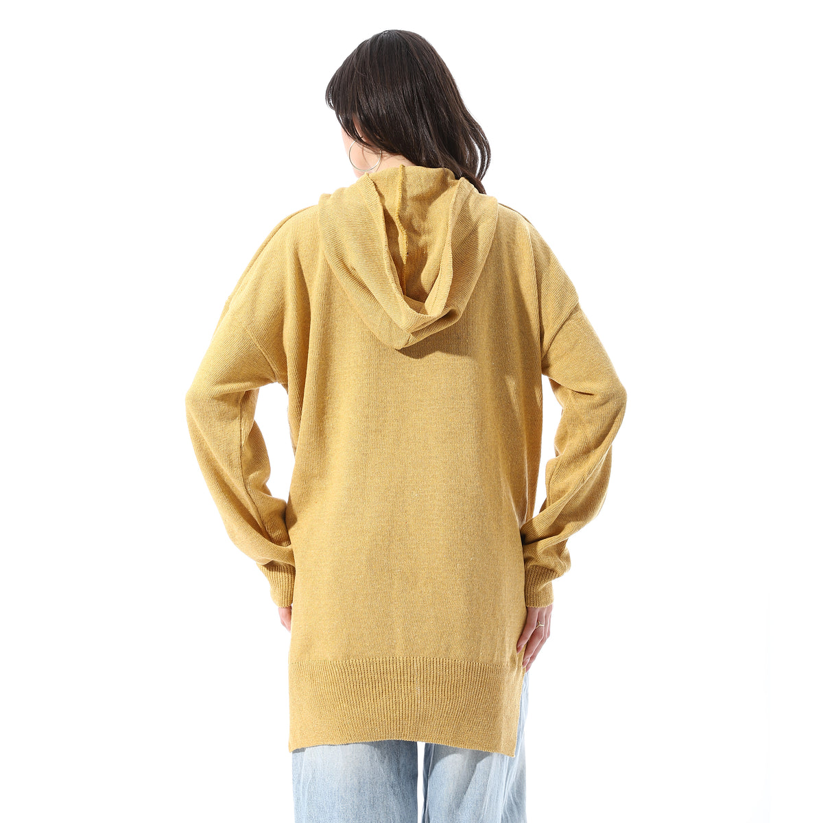 Hooded_Patterned_Slip_On_Pullover_-_Mustard