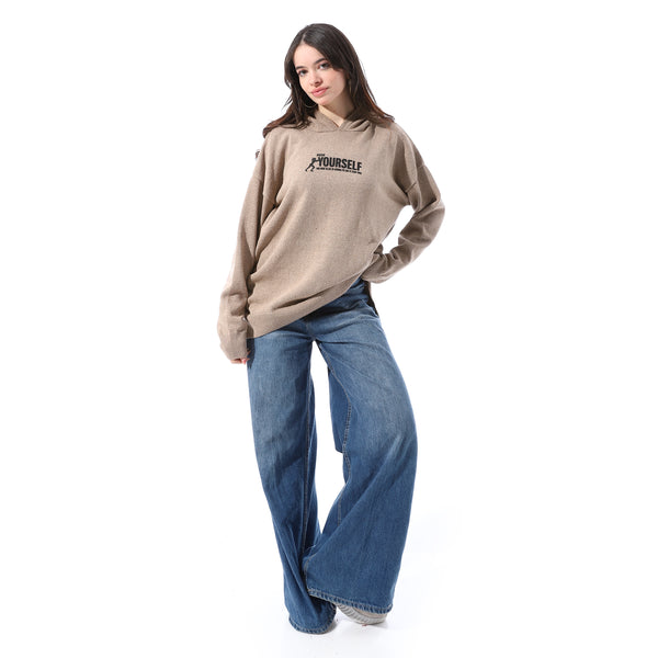 High_Low_Slip_On_Hooded_Pullover_-_Beige
