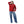 High_Low_Slip_On_Hooded_Pullover_-_Red