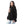 High_Low_Slip_On_Patterned_Pullover_-_Black