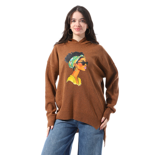 Loose_Fit_Pullover_With_Chest_Pattern_-_Brown