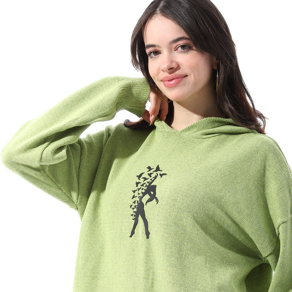 Loose_Fit_Pullover_With_Chest_Pattern_-_Green