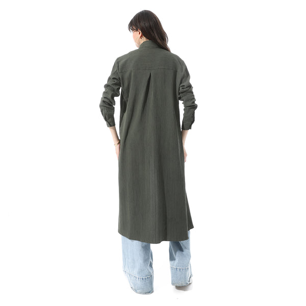 Full_Buttoned_Textured_Long_Shirt_-_Olive
