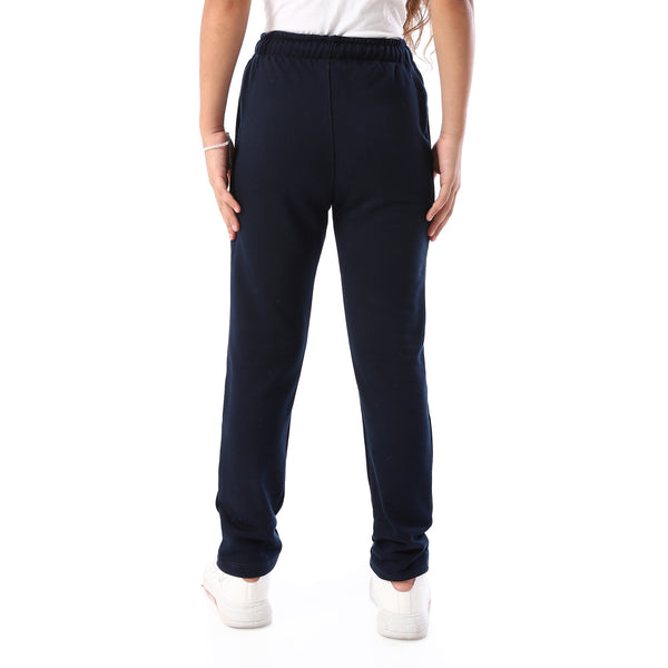Slash_Pockets_Cotton_Girls'_Pants_-_Navy_Blue_