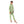 Lattice_Pattern_Fur_Hooded_Girls'_Pajama_-_Light_Green