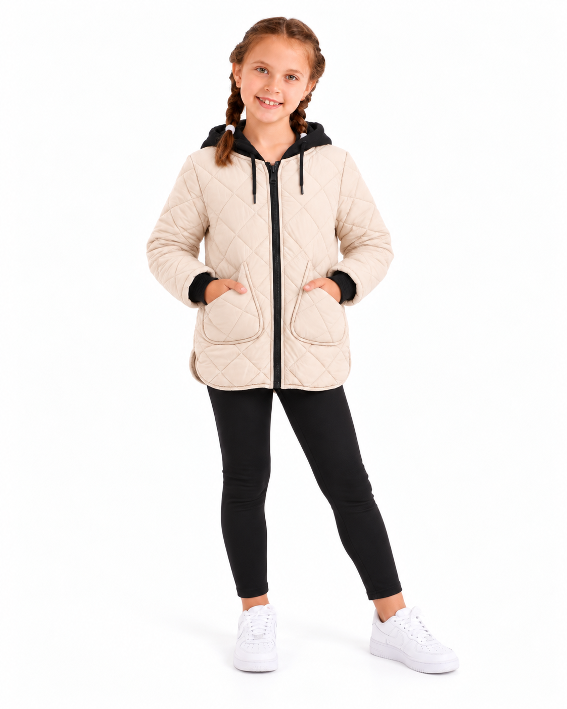 Diamond-quilted_Girls_Hooded_Jacket_-_Light_Beige