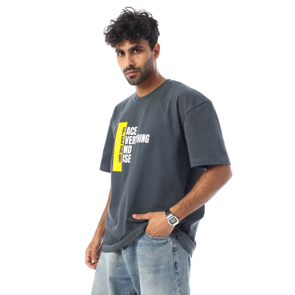 Printed_Cotton_Trendy_Comfy_T-Shirt_-_Ash_Grey