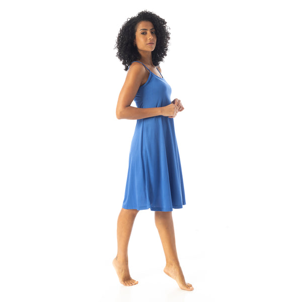 Plain_Scoop_Neck_Sleeveless_Night_Dress_-_Royal_Blue